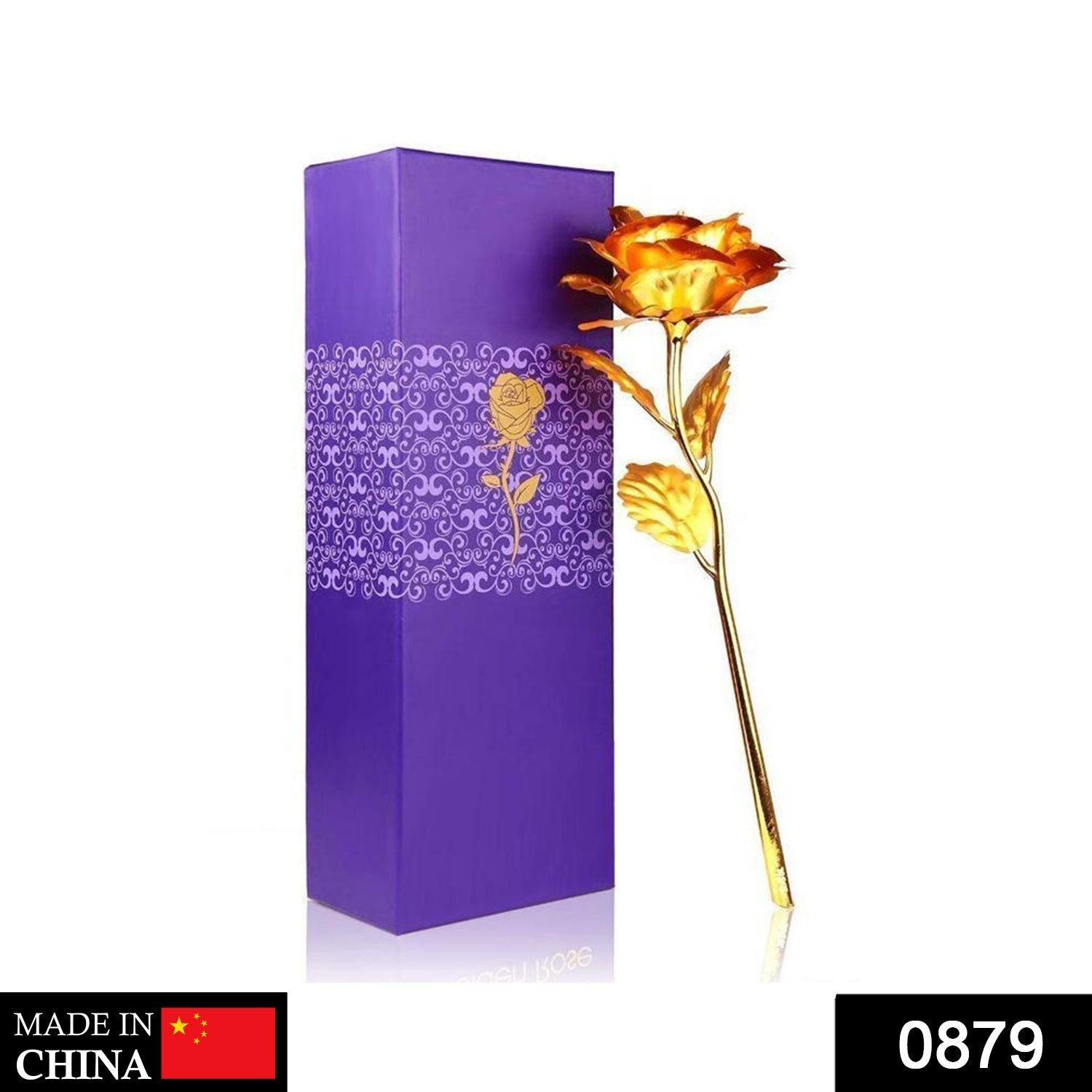 Golden rose in gift box Golden rose in gift box